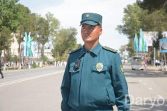 T1產品銷售到烏茲別克斯坦國家警察所用